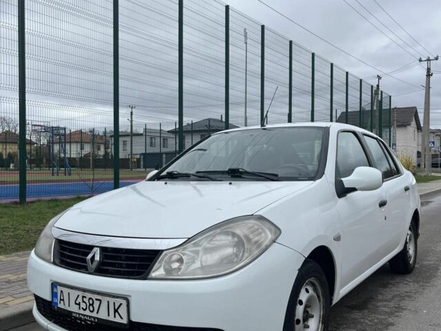 Белый Рено Clio Symbol, объемом двигателя 1.1 л и пробегом 290 тыс. км за 2900 $, фото 1 на Automoto.ua