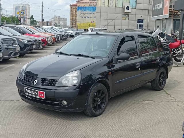 Черный Рено Clio Symbol, объемом двигателя 1.4 л и пробегом 375 тыс. км за 3300 $, фото 1 на Automoto.ua