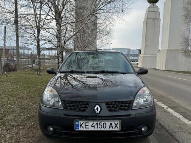 Черный Рено Clio Symbol, объемом двигателя 1.39 л и пробегом 192 тыс. км за 4000 $, фото 1 на Automoto.ua