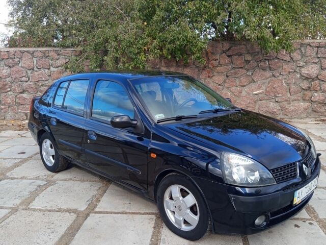 Рено Clio Symbol 2004 в Кропивницком (Кировограде) на Automoto.ua Черный Рено Clio Symbol, объемом двигателя 1.4 л и пробегом 180 тыс. км за 2450 $, фото 1 на Automoto.ua