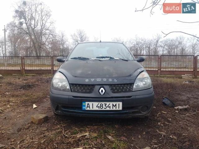 Черный Рено Clio Symbol, объемом двигателя 1.39 л и пробегом 294 тыс. км за 2800 $, фото 1 на Automoto.ua