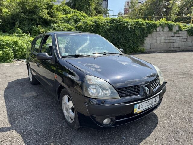 Черный Рено Clio Symbol, объемом двигателя 1.4 л и пробегом 278 тыс. км за 2900 $, фото 1 на Automoto.ua