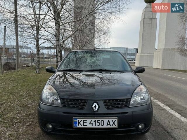 Черный Рено Clio Symbol, объемом двигателя 1.39 л и пробегом 192 тыс. км за 4400 $, фото 1 на Automoto.ua