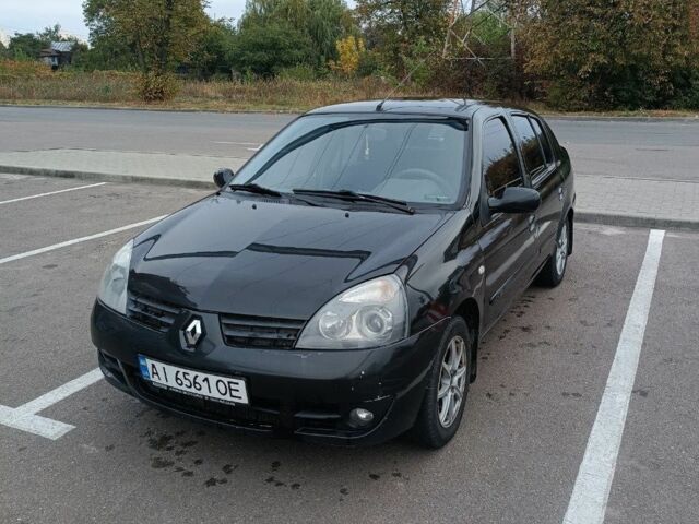 Черный Рено Clio Symbol, объемом двигателя 1.4 л и пробегом 267 тыс. км за 2650 $, фото 1 на Automoto.ua