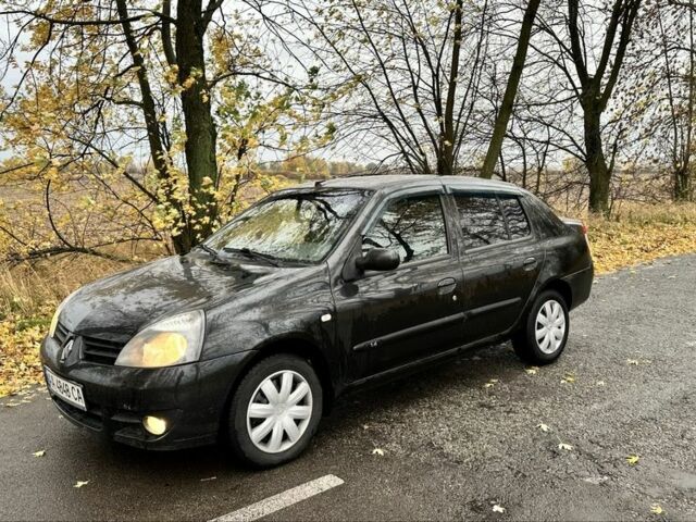 Рено Clio Symbol 2006 в Борисполе на Automoto.ua Черный Рено Clio Symbol, объемом двигателя 1.4 л и пробегом 312 тыс. км за 5015 $, фото 1 на Automoto.ua