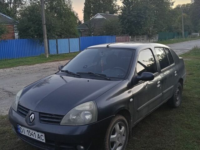 Черный Рено Clio Symbol, объемом двигателя 1.4 л и пробегом 425 тыс. км за 2259 $, фото 1 на Automoto.ua