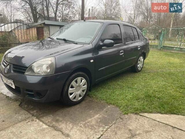 Черный Рено Clio Symbol, объемом двигателя 1.4 л и пробегом 187 тыс. км за 2700 $, фото 1 на Automoto.ua