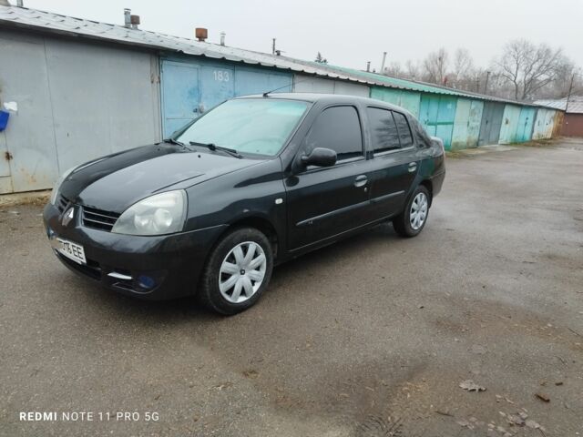 Черный Рено Clio Symbol, объемом двигателя 1.4 л и пробегом 157 тыс. км за 3000 $, фото 1 на Automoto.ua