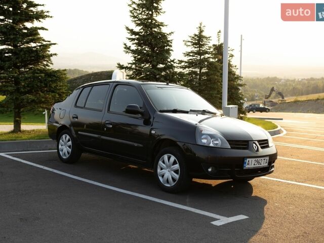 Черный Рено Clio Symbol, объемом двигателя 1.39 л и пробегом 282 тыс. км за 3450 $, фото 1 на Automoto.ua