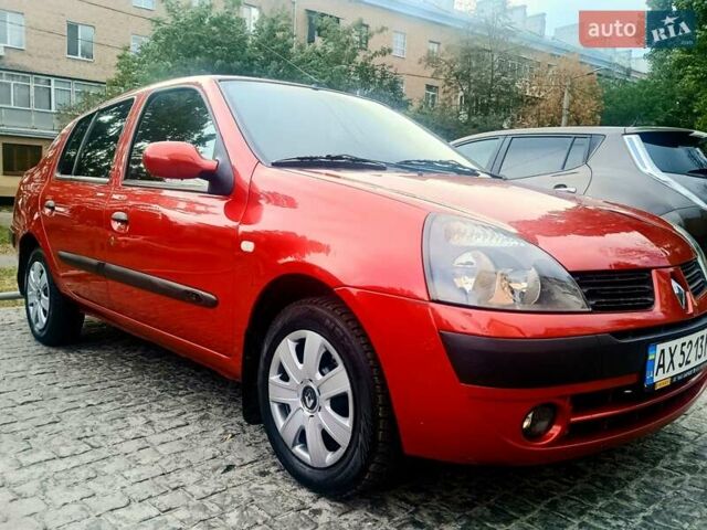 Червоний Рено Clio Symbol, об'ємом двигуна 1.4 л та пробігом 229 тис. км за 4399 $, фото 1 на Automoto.ua