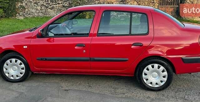 Червоний Рено Clio Symbol, об'ємом двигуна 1.4 л та пробігом 170 тис. км за 4700 $, фото 1 на Automoto.ua
