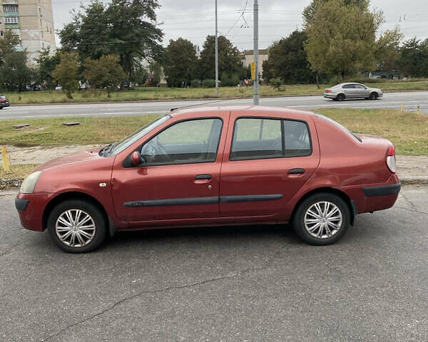 Красный Рено Clio Symbol, объемом двигателя 1.39 л и пробегом 116 тыс. км за 3500 $, фото 1 на Automoto.ua