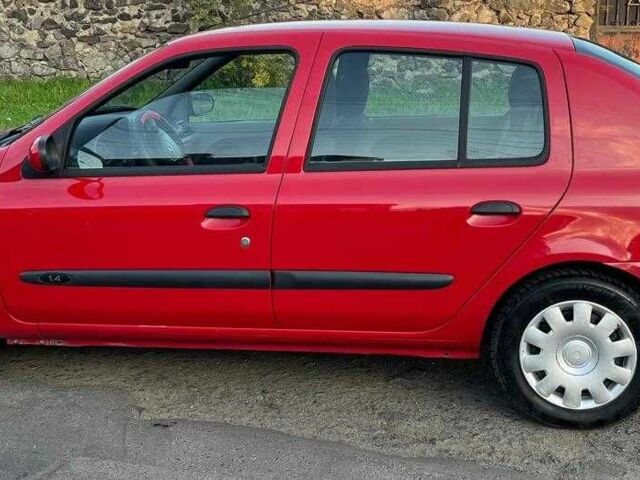Червоний Рено Clio Symbol, об'ємом двигуна 1.4 л та пробігом 170 тис. км за 3650 $, фото 1 на Automoto.ua