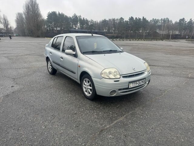 Сірий Рено Clio Symbol, об'ємом двигуна 1.4 л та пробігом 250 тис. км за 1600 $, фото 1 на Automoto.ua