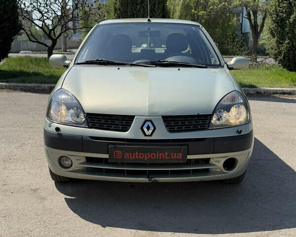 Серый Рено Clio Symbol, объемом двигателя 1.4 л и пробегом 172 тыс. км за 3500 $, фото 1 на Automoto.ua