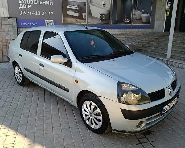Серый Рено Clio Symbol, объемом двигателя 1.4 л и пробегом 276 тыс. км за 2450 $, фото 1 на Automoto.ua