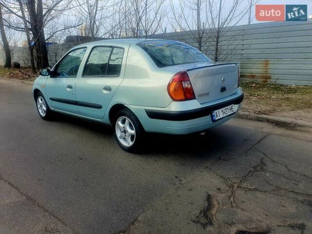 Серый Рено Clio Symbol, объемом двигателя 1.4 л и пробегом 320 тыс. км за 2499 $, фото 1 на Automoto.ua