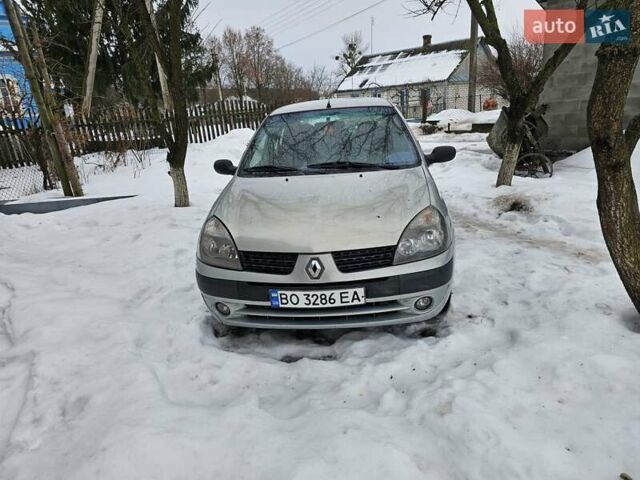 Сірий Рено Clio Symbol, об'ємом двигуна 1.39 л та пробігом 200 тис. км за 2700 $, фото 1 на Automoto.ua