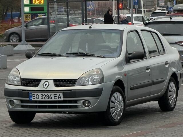 Серый Рено Clio Symbol, объемом двигателя 1.4 л и пробегом 204 тыс. км за 2452 $, фото 1 на Automoto.ua