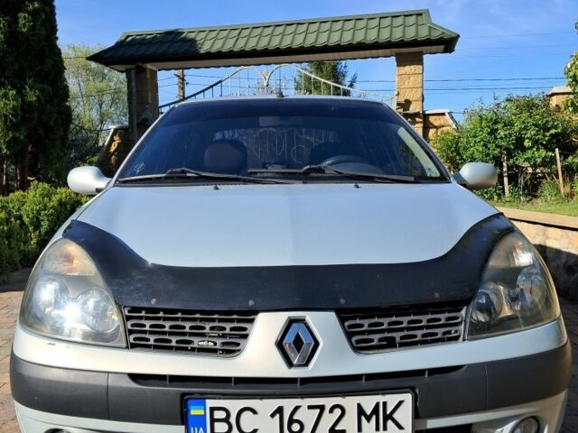 Серый Рено Clio Symbol, объемом двигателя 1.4 л и пробегом 238 тыс. км за 3700 $, фото 1 на Automoto.ua