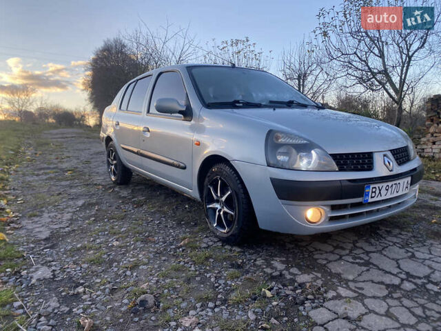 Серый Рено Clio Symbol, объемом двигателя 1.39 л и пробегом 280 тыс. км за 2550 $, фото 1 на Automoto.ua