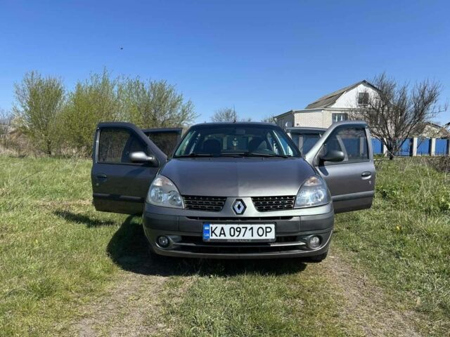 Сірий Рено Clio Symbol, об'ємом двигуна 1.4 л та пробігом 394 тис. км за 3116 $, фото 1 на Automoto.ua