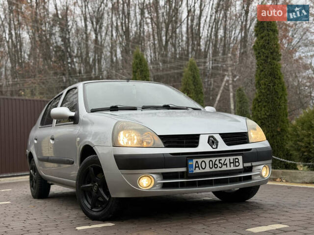 Сірий Рено Clio Symbol, об'ємом двигуна 1.4 л та пробігом 213 тис. км за 3250 $, фото 1 на Automoto.ua