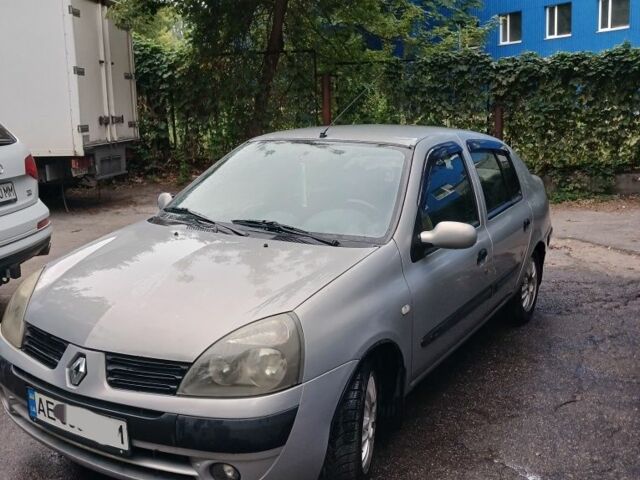 Серый Рено Clio Symbol, объемом двигателя 1.4 л и пробегом 250 тыс. км за 2900 $, фото 1 на Automoto.ua