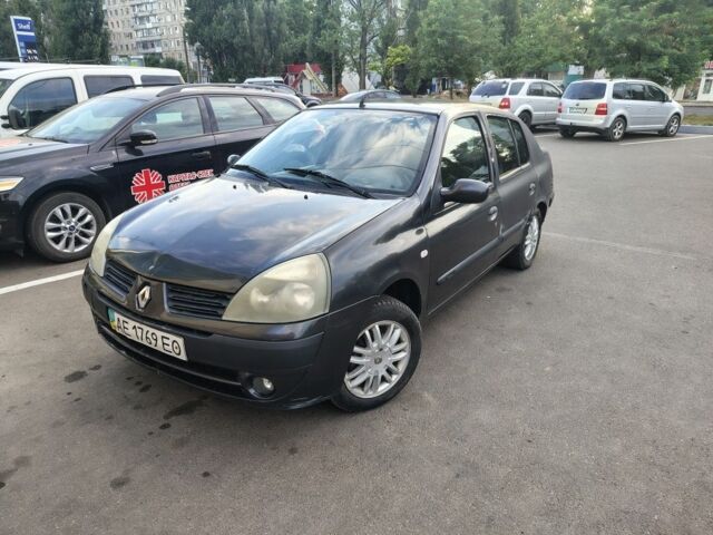 Серый Рено Clio Symbol, объемом двигателя 1.4 л и пробегом 210 тыс. км за 92000 $, фото 1 на Automoto.ua