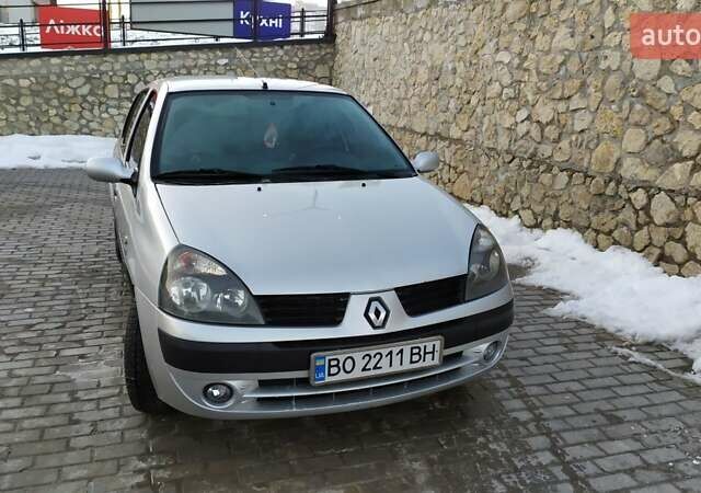 Сірий Рено Clio Symbol, об'ємом двигуна 1.39 л та пробігом 222 тис. км за 3200 $, фото 1 на Automoto.ua