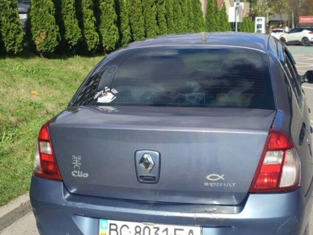 Серый Рено Clio Symbol, объемом двигателя 1.4 л и пробегом 282 тыс. км за 2200 $, фото 1 на Automoto.ua