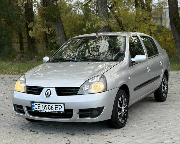 Серый Рено Clio Symbol, объемом двигателя 1.4 л и пробегом 267 тыс. км за 2950 $, фото 1 на Automoto.ua