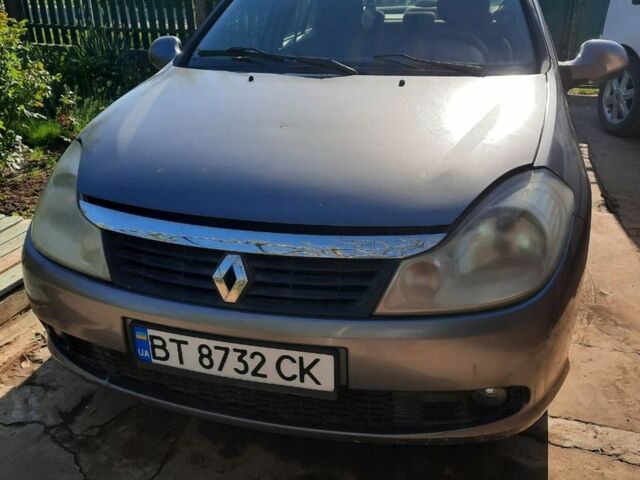 Серый Рено Clio Symbol, объемом двигателя 1.4 л и пробегом 220 тыс. км за 2500 $, фото 1 на Automoto.ua