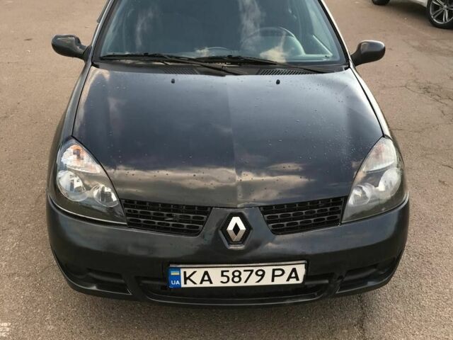 Серый Рено Clio Symbol, объемом двигателя 1.4 л и пробегом 231 тыс. км за 2500 $, фото 1 на Automoto.ua