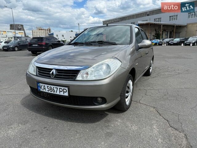 Серый Рено Clio Symbol, объемом двигателя 1.4 л и пробегом 218 тыс. км за 3300 $, фото 1 на Automoto.ua