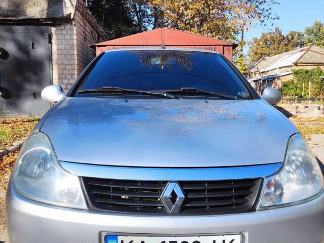 Серый Рено Clio Symbol, объемом двигателя 1.4 л и пробегом 217 тыс. км за 4500 $, фото 1 на Automoto.ua