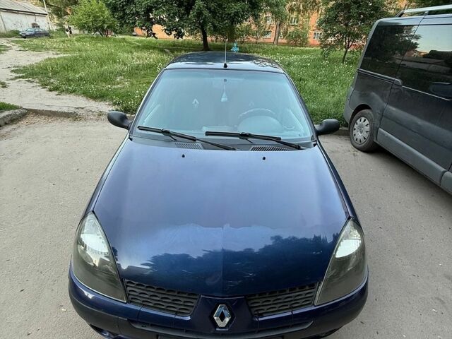 Синий Рено Clio Symbol, объемом двигателя 1.39 л и пробегом 385 тыс. км за 2100 $, фото 1 на Automoto.ua