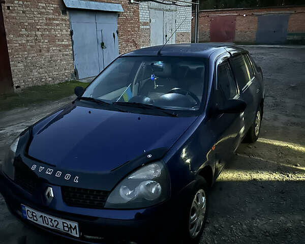 Синий Рено Clio Symbol, объемом двигателя 1.4 л и пробегом 240 тыс. км за 3000 $, фото 1 на Automoto.ua