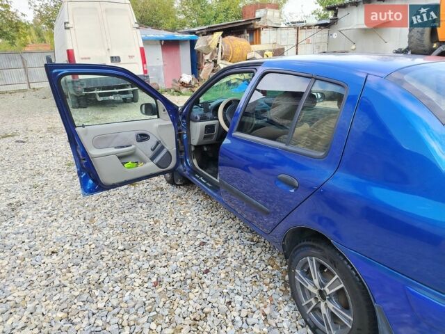 Синий Рено Clio Symbol, объемом двигателя 1.4 л и пробегом 180 тыс. км за 2999 $, фото 1 на Automoto.ua