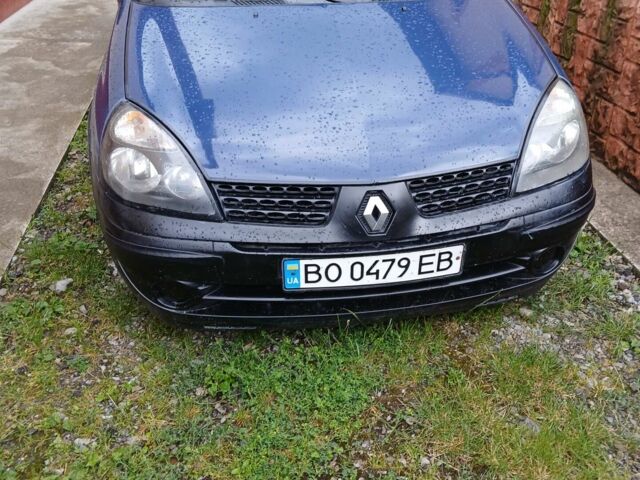 Синій Рено Clio Symbol, об'ємом двигуна 1.39 л та пробігом 253 тис. км за 2950 $, фото 1 на Automoto.ua
