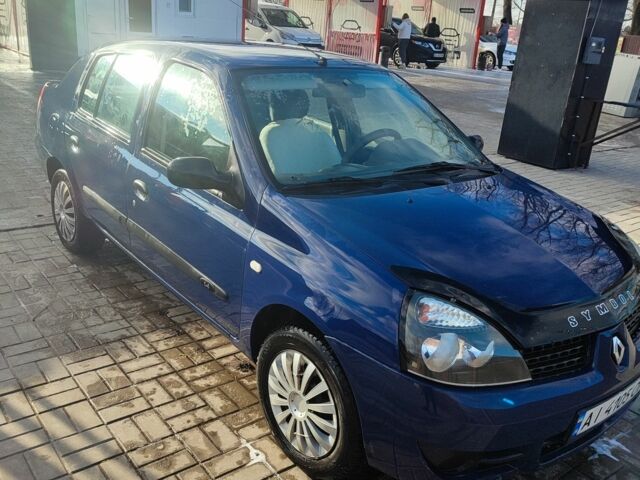 Синій Рено Clio Symbol, об'ємом двигуна 1.4 л та пробігом 205 тис. км за 2900 $, фото 1 на Automoto.ua