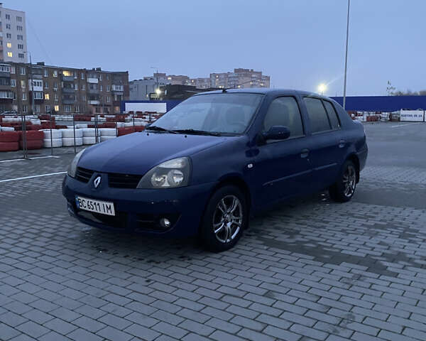 Синий Рено Clio Symbol, объемом двигателя 1.4 л и пробегом 200 тыс. км за 2300 $, фото 1 на Automoto.ua