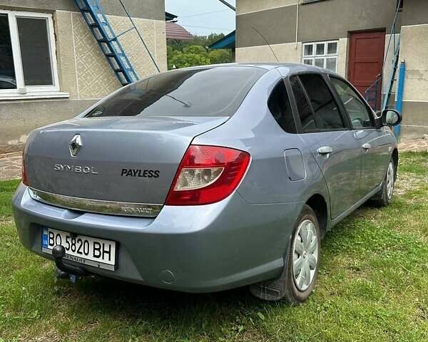 Синий Рено Clio Symbol, объемом двигателя 1.4 л и пробегом 130 тыс. км за 4300 $, фото 1 на Automoto.ua
