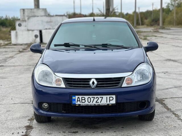 Синий Рено Clio Symbol, объемом двигателя 1.4 л и пробегом 182 тыс. км за 3700 $, фото 1 на Automoto.ua