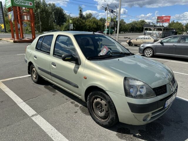 Зеленый Рено Clio Symbol, объемом двигателя 1.4 л и пробегом 260 тыс. км за 2200 $, фото 1 на Automoto.ua
