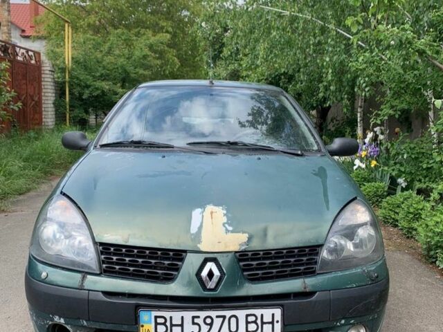Зеленый Рено Clio Symbol, объемом двигателя 1.4 л и пробегом 460 тыс. км за 1650 $, фото 1 на Automoto.ua