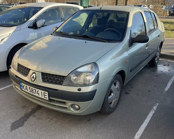 Зелений Рено Clio Symbol, об'ємом двигуна 1.39 л та пробігом 200 тис. км за 3000 $, фото 1 на Automoto.ua