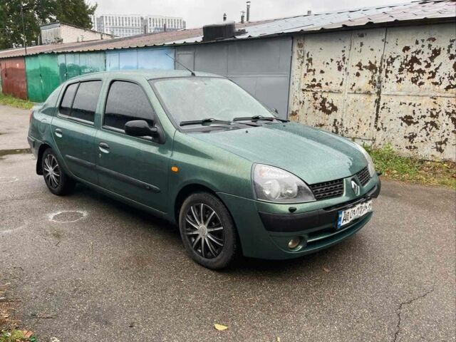 Зеленый Рено Clio Symbol, объемом двигателя 1.4 л и пробегом 169 тыс. км за 2899 $, фото 1 на Automoto.ua