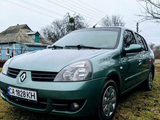 Зеленый Рено Clio Symbol, объемом двигателя 1.4 л и пробегом 223 тыс. км за 4300 $, фото 1 на Automoto.ua