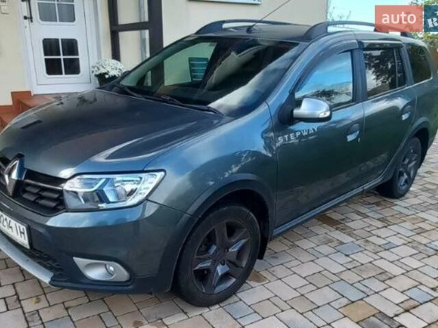 Сірий Рено Logan MCV Stepway, об'ємом двигуна 0.9 л та пробігом 103 тис. км за 8500 $, фото 1 на Automoto.ua